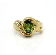 - Peridot Ring, Green Peridot, Swirl Design, Swirl, Jewelry Rings, Yellow Gold, Ring, Yellow, United States