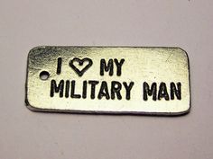 Exclusive ChubbyChicoCharms design. Made from 100% American Pewter. All charms are silver toned. All charms are sold individually as shown. Silver Metal Charms For Valentine's Day, Marine Girlfriend Quotes, Military Spouse Quotes, Army Love Photography, Military Relationships, Army Wife Life, Army Man, Military Man, Patriotic Pictures