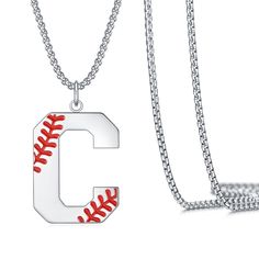 PRICES MAY VARY. Baseball Gifts:This Baseball jewelry is the perfect gift for Teen boys,Men,friends, Dad, father, boyfriends,sons,Coach,Team and baseball lovers.Baseball Gifts Perfect for Birthday, father's day,Valentine's Day, back to school ,Christmas, father's day, Baseball Game. Baseball Initial Letter Necklace:This boys baseball alphabet necklace contains 26 letters, each letter has a different meaning,men can choose the special letter,Choose your Initial letter, or give this baseball gift Baseball Gifts For Boyfriend, Baseball Jewelry, Men Friends, Baseball Necklace, Special Letters, Alphabet Necklace, Gifts For Teen Boys, Baseball Gifts, Baseball Game