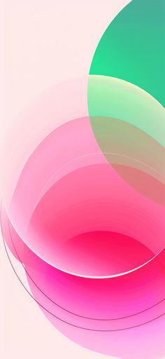 an abstract background with three overlapping shapes