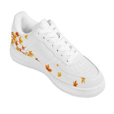 Falling Leaves Sneakers The Falling Leaves Low Top Unisex Sneakers boast a fashionable and comfortable construction, enhanced by a crafted golden leaves that transmits a vibrant, autumntime-like look. Featuring a lightweight and robust construction, these shoes are a practical choice for everyday wear. Their classic design ensures they will make an impact in any situation. Floor Pillows Living Room, Throw Pillows Bedroom, Vegan Leather Boots, Japanese Dragon, Green Collection, Golden Leaves, Falling Leaves, Vegan Shoes, Personalized Accessories