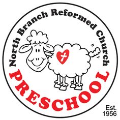 the logo for north branch referned church preschool