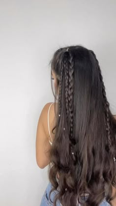 Mekap Mata, Hairdos For Curly Hair, Hair Stylies, Hairdo For Long Hair, Hair Stylist Life, Hair Collection, Easy Hairstyles For Long Hair