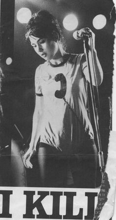 Kathleen Hanna, Women In Music, Music Stuff, New Wave, On Stage, Punk Rock