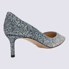 Silver tone Romy pumps from Jimmy Choo featuring pointed toe, stiletto heel and all over pailettes details.Composition: 64% Textile, 15% Leather, 10% Crystal, 4% Plastic, 5% Salpa, 2% Metal Barbour Steve Mcqueen, Chloe Purses, Jimmy Choo Shoes, Footwear Design Women, Sneaker Wedge, Manolo Blahnik, Stiletto Heel, Luxury Items, High Heel Shoes