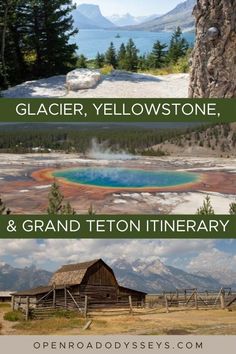 Yellowstone And Glacier National Park Itinerary