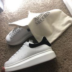 These Are New Never Worn. They Are The Same Price As The Original Because I Want To Replace Them And Get Another Pair. Please Purchase. Any Questions Comment. Shoes Alexander Mcqueen, Mcqueen Shoes, Alexander Mcqueen Shoes, Alexander Mcqueen, New Color, The Original, I Want, Alexander, Black White