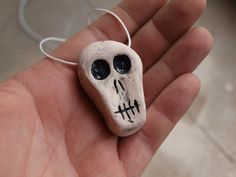 "Skull necklace, Ceramic skull, Creepy skull, Ceramic pendant skull, Human skull, Halloween skull necklace, Little skull, Mini skull Size: 2,5cm (1\")" Casual Skull-shaped Jewelry Gift, Handmade Skull Jewelry Collectible, Halloween Hand-cast Skull Jewelry, Polymer Clay Skull Necklace, Adjustable Punk Skull-shaped Jewelry, Skeleton Necklace, Human Skull, Skull Necklace, Diy Crafts To Do