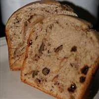 two slices of bread sitting on top of a white plate