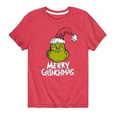 Boys 8-20 Dr. Seuss' The Grinch Who Stole Christmas Merry Grinchmas Graphic Tee The Grinch Who Stole Christmas, Grinch Who Stole Christmas, Merry Grinchmas, Boy Fits, Kids Clothes Boys, Christmas Characters, Attitude Of Gratitude, The Grinch, Dr Seuss