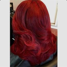 Red Voice Of Hair, Vibrant Red Hair, Red Hair Extensions, Hype Hair, Red Bob, The Maxx, Find Hairstyles, Hair Boutique, Tools Jewelry