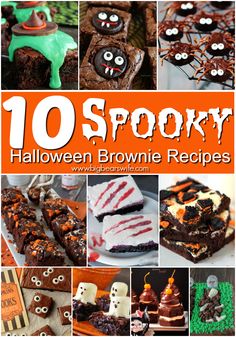 10 spooky halloween brownie recipes that are easy to make and fun for the whole family