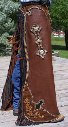 Rodeo Chaps, Cowboy Spurs, Chaps Jeans, Custom Leather Work