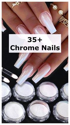 Discover 30+ Chrome Nails You Need to Try This Year! Elevate your style with stunning crome nails and intricate chrome nails designs. From white chrome nails to blue chrome nails, these looks are perfect for any season. Embrace chrome summer nails and achieve a sleek chrome manicure that stands out. These summer chrome nails will keep you looking chic and trendy all year long. Chrome Nails Designs