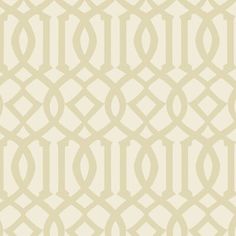 a beige and white wallpaper with an abstract design