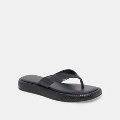 ADIN SANDALS BLACK LEATHER Sandals Black, Metallic Leather, Flip Flop, Black Sandals, Flip Flops, Leather Upper, Black Leather, Sandals, Leather