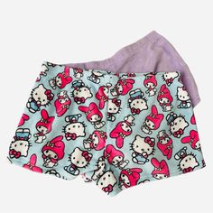 Sanrio Hello Kitty And Friends Sleepwear Fleece 2-Pack Shorts Set Condition: Brand New With Tags Quantity: 2 Pack Material: Plush Print: All Over And Embroidered Patch Note: Please View All Photos Carefully For Item Description. Thank You! Hello Kitty And Friends, Embroidered Patch, Shorts Set, Embroidered Patches, Short Sets, Women's Intimates, 2 Pack, Blue And Purple, Hello Kitty