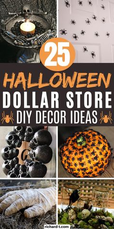 25 halloween dollar store diy decor ideas