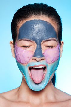 How To Give Yourself A Spa-Worthy DIY Facial #refinery29  http://www.refinery29.com/at-home-facial#slide-3  Get Multi-Masking "I love mixing masks together for an added effect," Vargas says. This is especially key when it feels like different parts of your face require different kinds of lovin' (like, your oily T-zone needs a totally different treatment than, say, your super-red chin).  Here's what Vargas prescribed for our model. "The chin and jawline tend to get inflamed easily," she says.... Korean Mask, Multi Masking, Korean Beauty Secrets, Diy Facial, Gorgeous Skin, Beauty Kit, Mascara Facial, Fake Eyelashes, Interesting Faces