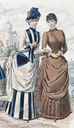 Gilded Age Fashion, Victorian Era Dresses, Victorian Fabric, Julian Fellowes, 1870s Fashion, The Gilded Age