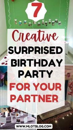 creative surprised birthday party ideas for your partner to feel special Creative Birthday Party Ideas, Birthday Banner Design, Birthday Cake For Him, Birthday Party For Teens, Birthday Meme, Birthday Surprise, Feeling Special, Birthday Cupcakes