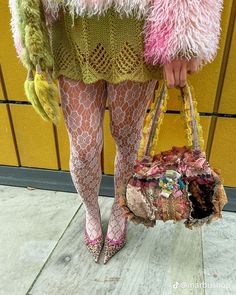 Betsey Johnson Outfit, Crazy Colorful Outfits, Whimsy Aesthetic Outfits, Maximalist Aesthetic Fashion, Whimsical Outfit, Maximalism Fashion, Frutiger Metro, Kei Visual, Unique Looks