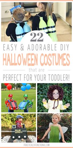 halloween costumes for toddlers that are easy to make and great for the whole family