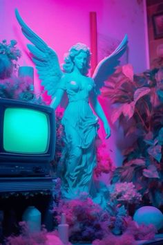 Aesthetic Neon, Vaporwave Aesthetic, Neon Aesthetic, Books Art, Into Art, Aesthetic Images, Retro Futurism, Art Aesthetic