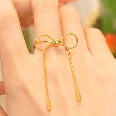 Cute Bow Knot 18K Gold Ring Hypoallergenic Waterproof Open Ring Exquisite Chain Adjustable Rings Creative Minimalist Snake Chain Ribbon Ring - Etsy Minimalist Gold Plated Chain Ring, Elegant Chain Ring With Adjustable Chain For Gift, Elegant Adjustable Chain Ring For Gift, Elegant Metal Chain Ring For Promises, Elegant Adjustable Yellow Gold Midi Rings, Gold Plated Tarnish Resistant Chain Ring As Gift, Modern Gold Plated Chain Ring For Gift, Modern Gold Plated Chain Ring As Gift, Elegant Gold Chain Ring, Tarnish Resistant