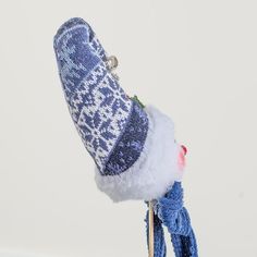 Snowman Pick with Blue Plaid Hat. This festive and whimsical Snowman Pick with Blue Plaid Hat will add Christmas magic to your holiday decorations! Whimsical Adjustable Winter Hat, Adjustable Blue Mini Winter Hats, Whimsical Blue Winter Hat, Blue One-size Winter Hats, Whimsical Snowman, Blue One-size Acrylic Yarn Hat, Plaid Hat, Plaid Hats, Factory Direct Craft