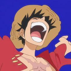 an anime woman with her mouth open and tongue out, showing off her chest muscles