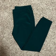 Size 6 Forest Green Dress Straight Legged Pants. Have Some Stretch In The Leg. Never Worn. Straight Legged Pants, Forest Green Dress, Green Dress Pants, Forest Green Dresses, Jumpsuit Trousers, Pants Color, Straight Leg Pants, Forest Green, Green Dress