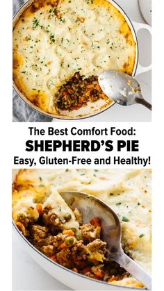 the best comfort food shepherd's pie easy, gluten - free and healthy