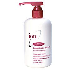 This is one of the better products I have found for damaged hair.  After years of straightening my hair it helped bring back the natural shine and thickness in two months.  Ion - Repair Solutions - Reconstructor Treatment Christie Brinkley Hair, Coconut Oil Hair Mask Diy, Products For Damaged Hair, Fried Hair, Sally Beauty Supply, Natural Hair Treatments