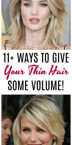 11+ ways to give your thin hair volume: Are you tired of flat, lifeless hair? Gals with thin hair are always on the hunt for some easy ways to add some life to their locks. From haircut ideas to product recommendations, we have it all. Click on over to get the best tips on giving your thin hair some much needed volume. Hair Powder, Lifeless Hair, Hair Volume, Flat Hair, Volume Hair, Cool Haircuts, Hair Dos, Fine Hair