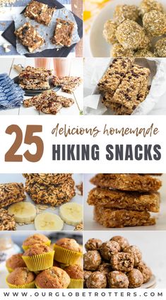 25 delicious homemade hiking snacks for the hike