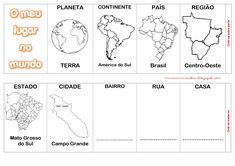 the countries and their names are shown in this worksheet for children to learn