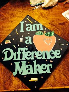 a cap that says i am a difference maker