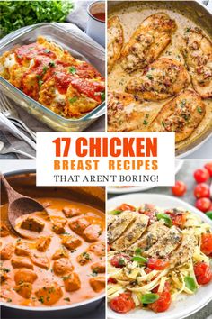 chicken breast recipes that aren't boring