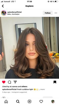 Hair Styles Brunettes Mid Length, Medium Short Length Haircut Curly, 90s Hair Asian, Chocolate Brown Layered Hair, Layers Or No Layers, Brown Mid Length Hair With Layers, Quiet Luxury Haircut, Old Money Mid Length Hair, Mid Length Hair For Oval Face