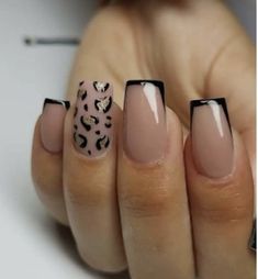 Teacher Nails, Nails Leopard, Nail Piercing, Cute Pink Nails, Nail Time, Simple Gel Nails, Cute Acrylic Nail Designs, Ombre Nail Designs