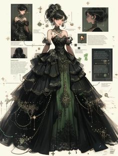 Green Royalty Aesthetic, Royalty Outfits, Royalty Dr, Royalty Aesthetic, Dress Art