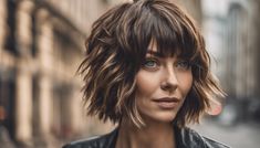 26  Medium Shag Haircuts for Fine Hair Front Bangs Hairstyles, Layers Tutorial, Butterfly Bob, Short Layered Bob, Long Bob With Bangs, Hair Cut Guide, Easy Butterfly, Hair Contouring