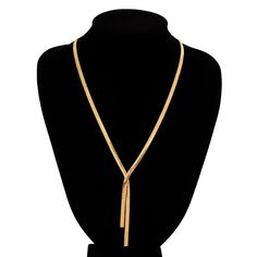 Description:Minimalist Herringbone Chain Y NecklaceSpecification: Size: 19.7" + 2.7" extWeight: 0.45 oz/pcsMaterial: copperColor: gold/silverHypoallergenic: YesFeatures & Details:This geometric herringbone chain Y necklace is made of nickel-free. lead-free. cadmium-free and hypoallergenic materials. which will not turn your skin green or cause anaphylactic reaction.It is easy to match your different outfits and also suitable for any occasions like wedding. banquet. costume party. engaged party. Minimalist Rose Gold Metal Chain Necklace, Gold Metal Necklace With Adjustable Length, Trendy Gold Snake Chain Necklace With Adjustable Chain, Adjustable Gold-tone Minimalist Chain Necklace, Gold Metal Snake Chain Necklace With Clavicle Chain, Gold Metal Snake Chain Necklace For Clavicle, Trendy Gold Snake Chain Necklace With Delicate Chain, Elegant Gold-tone Snake Chain Necklace With Adjustable Chain, Elegant Gold Choker Long Necklace