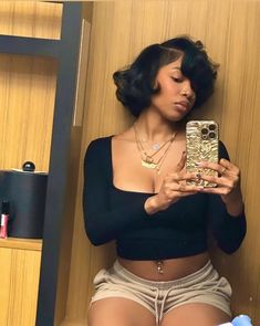 Natural Hair Short Cuts, Pretty Hair Color, Sassy Hair, Dope Hairstyles