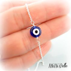 as seen on many this evil eye bracelet I've heard is supposed to bring good luck.... details: Sterling Silver .925 glass evil eye measures 8mm Dainty Chain measures 1mm please select your desired length from top right drop down menu thanks for looking :0) Blue Evil Eye Bracelets, Blue Evil Eye Bracelet Gift, Adjustable Sterling Silver Evil Eye Jewelry, Adjustable Sterling Silver Evil Eye Bracelet Gift, Sterling Silver Evil Eye Bracelet As Gift, Adjustable Blue Evil Eye Bracelet Nickel Free, Adjustable Blue Evil Eye Bracelet, Nickel Free, Adjustable Nickel-free Blue Evil Eye Bracelet, Sterling Silver Evil Eye Bracelet For Gift