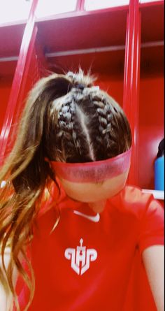 Soccer Girl Hairstyles, Football Hair, Volleyball Hairstyles For Long Hair