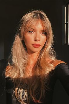 Bang Ideas, Perfect Bangs, Brown Blonde Hair, Trik Fotografi, Face Shape