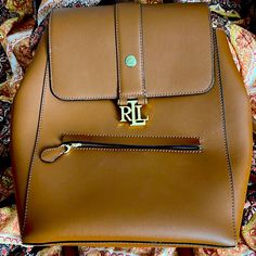 Backpack Like New Small Inside Damage Doesn’t Affect The Beauty Nor Use Of This Expensive Backpack Expensive Backpacks, Ralph Lauren Backpack, Double Rl, Cow Leather, The Beauty, Cow, Bag Lady, Ralph Lauren, Like New