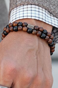 Scandinavian Design, trusted by thousands of customers. 🇩🇰 Fast delivery. 365 days return policy. Pola Gelang, Gold Armband, Bracelets Diy, Beads Bracelets, A Bracelet, Mens Beaded Bracelets, Mens Accessories Fashion